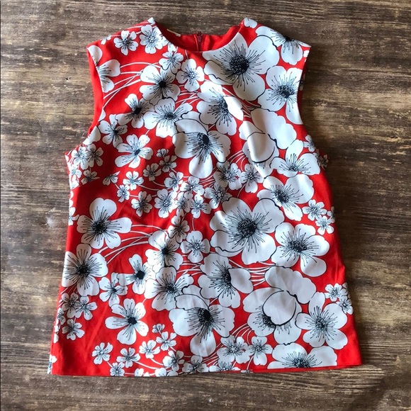 Vintage 70s floral two piece outfit bell bottom - Picture 2 of 4